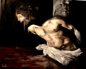 "Dissipazione di Cristo"cm 68x48